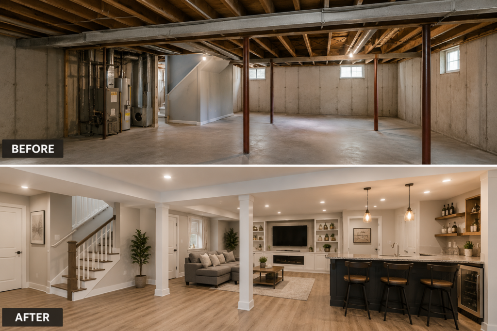 basement renovation