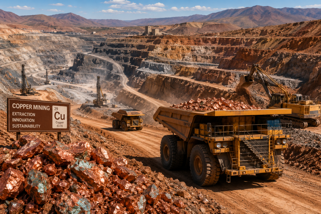 copper mines